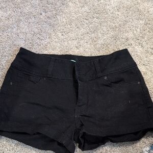 Wax Jean Women's Black Jean Shorts